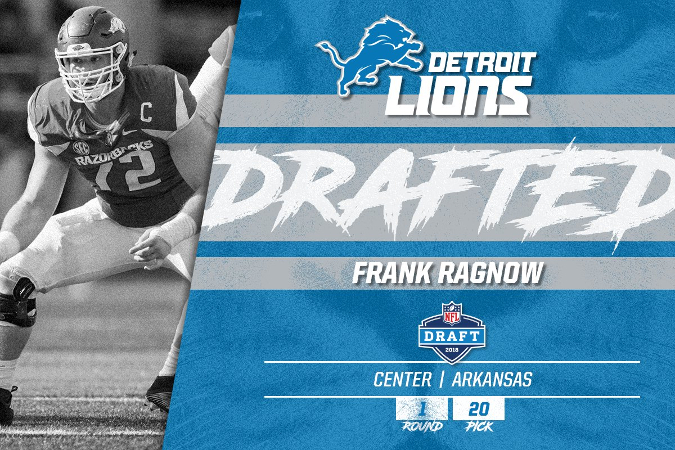 Frank ragnow Draft Lions