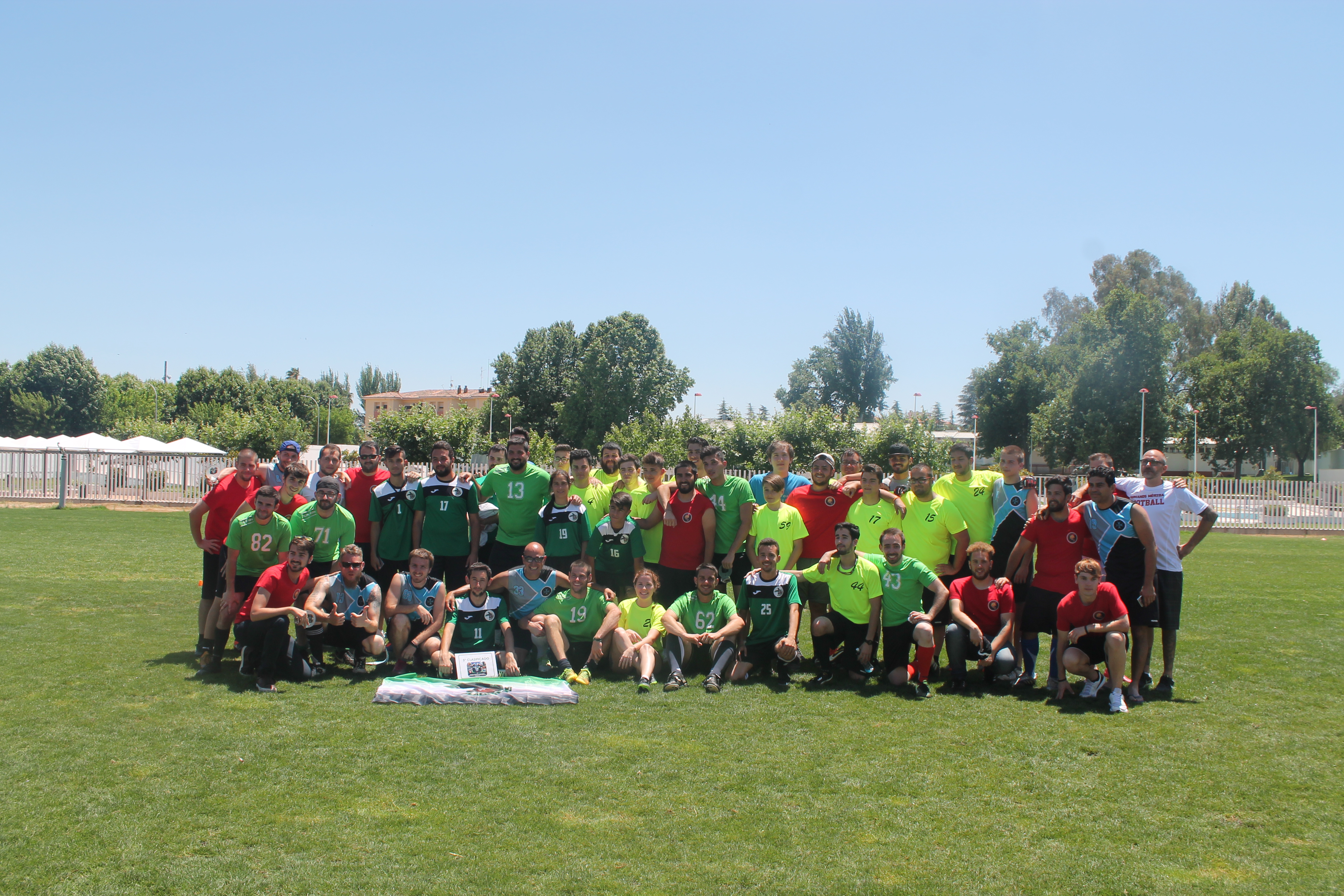 Gran éxito en la II Extre Flag Bowl, único torneo de Flag Football en Extremadura