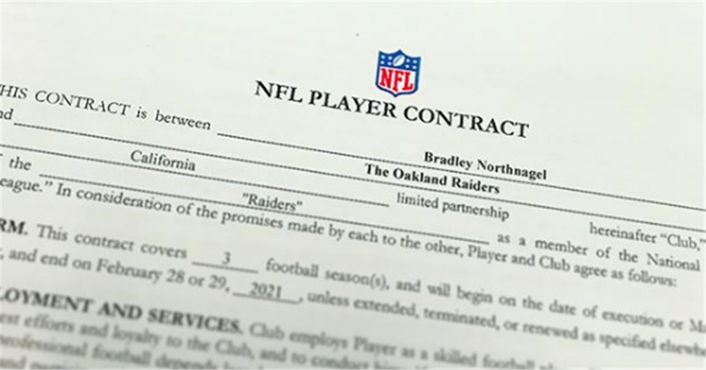 Nfl Contract Example Tipos de jugadores según su situación contractual. Vocabulario básico ...