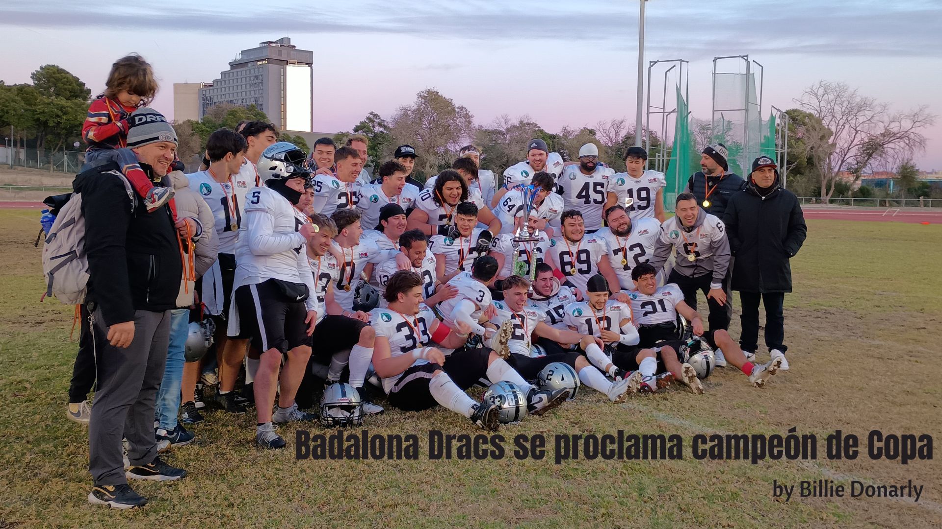 Badalona Dracs gana su octava Copa de España